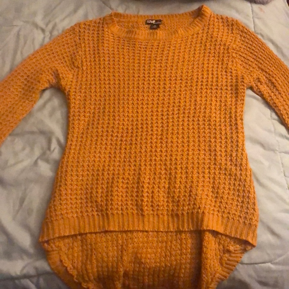 Yellow/Mustard Knit Sweater